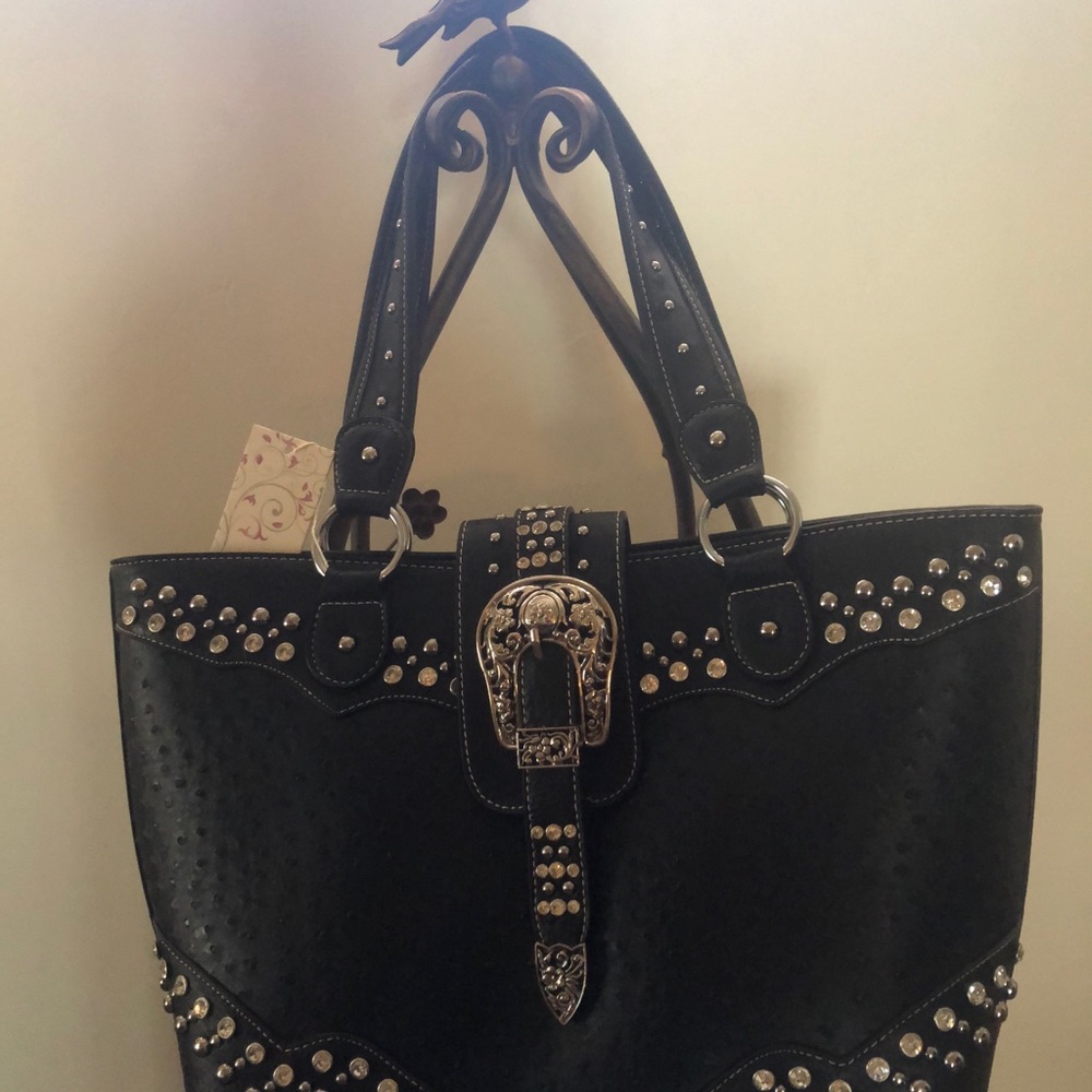 Western tote bag